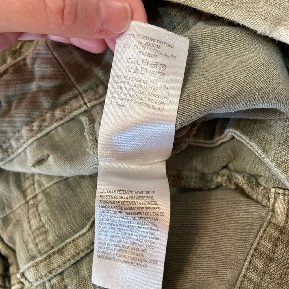 Lucky Brand Green Cropped Ankle Pants - Picture 8 of 9